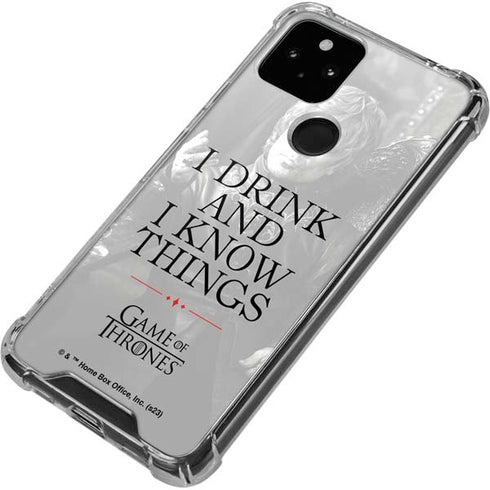 Game of Thrones: Tyrion Lannister Quote Google Pixel 5 Clear Case